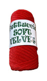 Fettuccia Tubolare in Velluto, Soft Velvet MAS, 200 Grammi, 14 colori