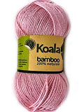 5 gomitoli Filato Koala in Bamboo Naturale 100% TreSfere in Confezione da 250gr 10 Colori