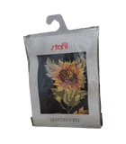 Stafil Kit Ricamo Mezzo Punto Fantasia Girasoli per realizzare un Quadro da ricamare a Punto Croce