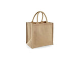 Tre Sfere Borsa di Tela in Juta Personalizzabile con Patches, Mattonelle Granny 4 Misure