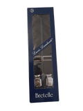 Bretelle Strette con Ganci Argentati Resistenti Ottimo Elastico