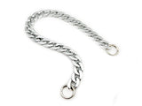 Catena in Resina con Anelli Apribili in Metallo Oro/Argento Lunghezza 50 cm 4 Colori 1 Pezzo
