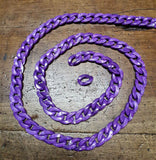 1 Metro Catena in Resina Lucida Sfumata, Tracolla per Borse Hand Made 12 Colori