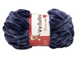5 Gomitoli di Ciniglia Vellutino Tre Sfere Poliestere 250gr ideale per Amigurumi e Uncinetto
