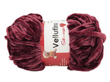 5 Gomitoli di Ciniglia Vellutino Tre Sfere Poliestere 250gr ideale per Amigurumi e Uncinetto