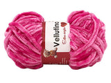 5 Gomitoli di Ciniglia Vellutino Tre Sfere Poliestere 250gr ideale per Amigurumi e Uncinetto