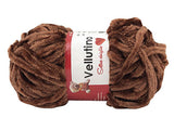 5 Gomitoli di Ciniglia Vellutino Tre Sfere Poliestere 250gr ideale per Amigurumi e Uncinetto