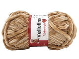 5 Gomitoli di Ciniglia Vellutino Tre Sfere Poliestere 250gr ideale per Amigurumi e Uncinetto