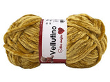 5 Gomitoli di Ciniglia Vellutino Tre Sfere Poliestere 250gr ideale per Amigurumi e Uncinetto