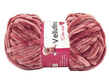 5 Gomitoli di Ciniglia Vellutino Tre Sfere Poliestere 250gr ideale per Amigurumi e Uncinetto