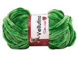 5 Gomitoli di Ciniglia Vellutino Tre Sfere Poliestere 250gr ideale per Amigurumi e Uncinetto