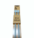 Coppia di Ferri da Maglia Pony Lunghezza 40cm 15 Misure