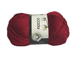 5 gomitoli Filato di Cotone Fiocco Naturale 100% TreSfere in Confezione da 250gr.