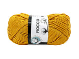 5 gomitoli Filato di Cotone Fiocco Naturale 100% TreSfere in Confezione da 250gr.