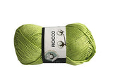 5 gomitoli Filato di Cotone Fiocco Naturale 100% TreSfere in Confezione da 250gr.