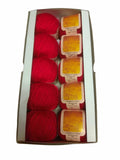 10 Gomitoli Filato di Cotone Egiziano Iran per Uncinetto n°5 in Confezione da 500gr 17 Colori