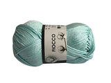 5 gomitoli Filato di Cotone Fiocco Naturale 100% TreSfere in Confezione da 250gr.