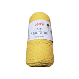 Gomitolo di Filato My Macramè Stafil in Cotone Riciclato per Hobbistica 100g