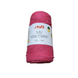 Gomitolo di Filato My Macramè Stafil in Cotone Riciclato per Hobbistica 100g