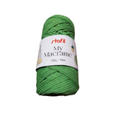 Gomitolo di Filato My Macramè Stafil in Cotone Riciclato per Hobbistica 100g