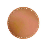 Fondo in Similpelle Rotondo 18 cm per Borse Hand Made 3 Colori Stafil
