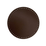 Fondo in Similpelle Rotondo 22 cm per Borse Hand Made 4 Colori Mas
