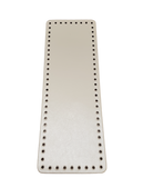 1 Fondo Rettangolare Tre Sfere in Similpelle per Borse per Creare una Borsa Fai da Te 31 x 11 cm