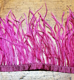 1 Mt di Frangia di Piume Altezza 15cm, Passamaneria Moda