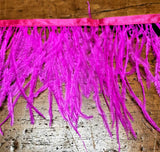 1 Mt di Frangia di Piume Altezza 15cm, Passamaneria Moda