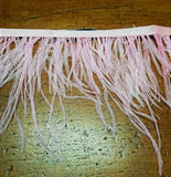 1 Mt di Frangia di Piume Altezza 15cm, Passamaneria Moda