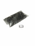 Ganci per Corsetteria Passanti Reggiseno in Metallo Chiusi per Regolare 6 Misure 3 Colori