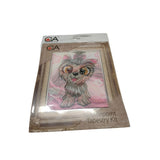 Collection d’Art Kit Ricamo Mezzo Punto Croce che Consente di Realizzare un Quadro da Ricamare