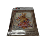 Collection d’Art Kit Ricamo Mezzo Punto Croce che Consente di Realizzare un Quadro da Ricamare