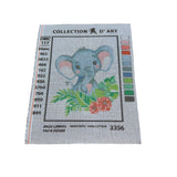 Collection d’Art Kit Ricamo Mezzo Punto Croce che Consente di Realizzare un Quadro da Ricamare