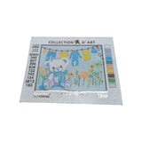 Collection d’Art Kit Ricamo Mezzo Punto Croce che Consente di Realizzare un Quadro da Ricamare