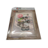 Collection d’Art Kit Ricamo Mezzo Punto Croce che Consente di Realizzare un Quadro da Ricamare