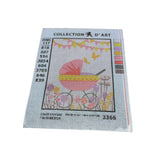 Collection d’Art Kit Ricamo Mezzo Punto Croce che Consente di Realizzare un Quadro da Ricamare