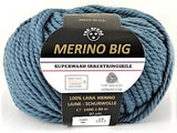 Confezione di Lana Merino Big Tre Sfere 100% Naturale, 500 Grammi, 5 Gomitoli, 25 Colori