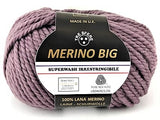 Confezione di Lana Merino Big Tre Sfere 100% Naturale, 500 Grammi, 5 Gomitoli, 25 Colori