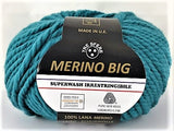 Lana Merino Big Tre Sfere 100% Naturale, Confezione 500 grammi, 5 gomitoli