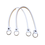 Coppia di Manici in Ecopelle per Borse Tre Sfere 13 colori Lunghezza 64cm