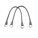 Coppia di Manici in Ecopelle per Borse Tre Sfere 13 colori Lunghezza 64cm