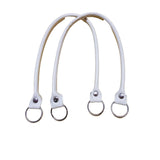 Coppia di Manici in Ecopelle per Borse Tre Sfere 13 colori Lunghezza 64cm
