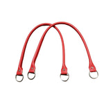 Coppia di Manici in Ecopelle per Borse Tre Sfere 13 colori Lunghezza 64cm