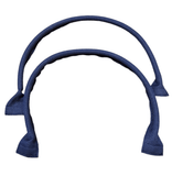 Coppia di Manici in Tessuto Opachi per Borse Hand Made da Cucire 55cm 12 Colori