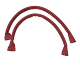 Coppia di Manici in Tessuto Opachi per Borse Hand Made da Cucire 55cm 12 Colori