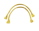 Coppia di Manici in Tessuto Opachi per Borse Hand Made da Cucire 55cm 12 Colori