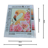 Collection d’Art Kit Ricamo Mezzo Punto Croce che Consente di Realizzare un Quadro da Ricamare