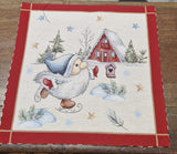 Pannelli Fantasia in Gobelin per Realizzare Cuscini e Borse Hand Made Misura 47x47cm