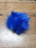 Pon Pon in Pelliccia Sintetica 12cm di Diametro per Cappelli e Hobbistica 15 Colori